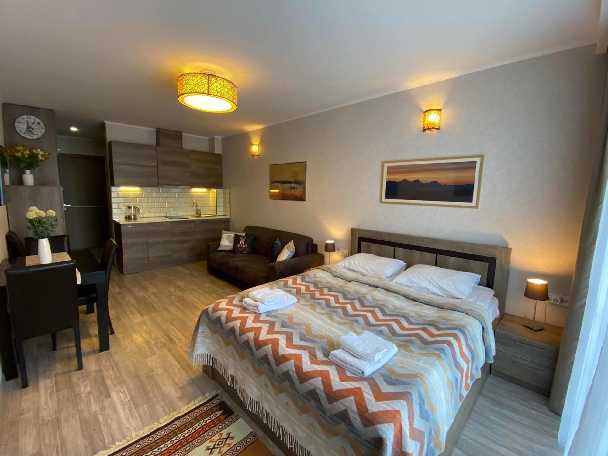 New Gudauri Alpen Apartments ภายนอก รูปภาพ