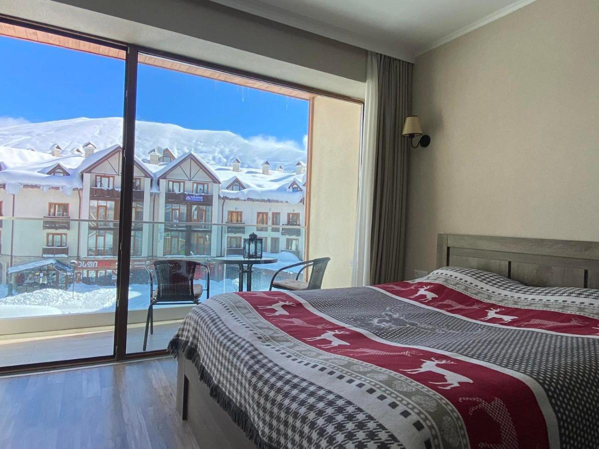 New Gudauri Alpen Apartments ภายนอก รูปภาพ