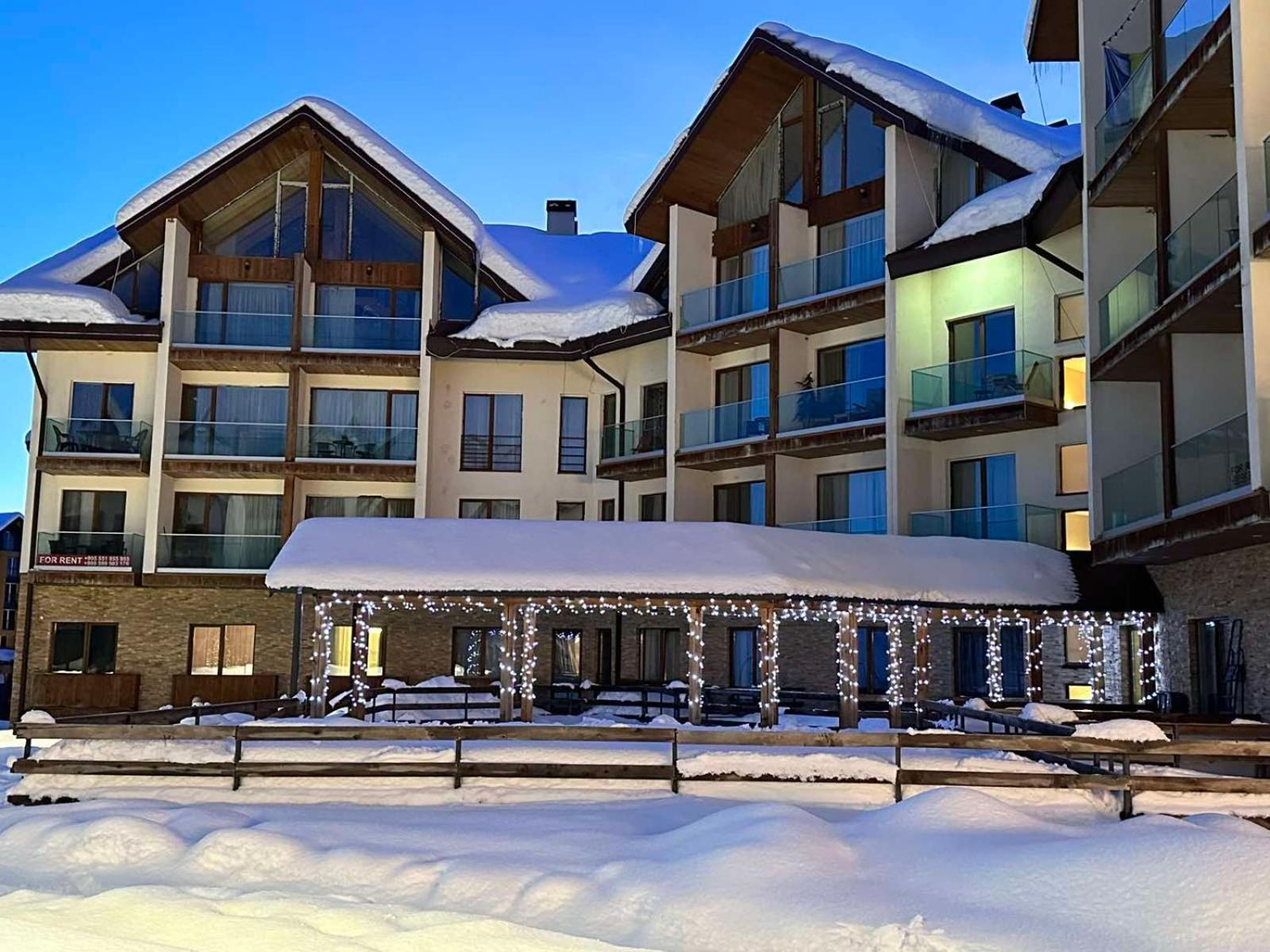 New Gudauri Alpen Apartments ภายนอก รูปภาพ