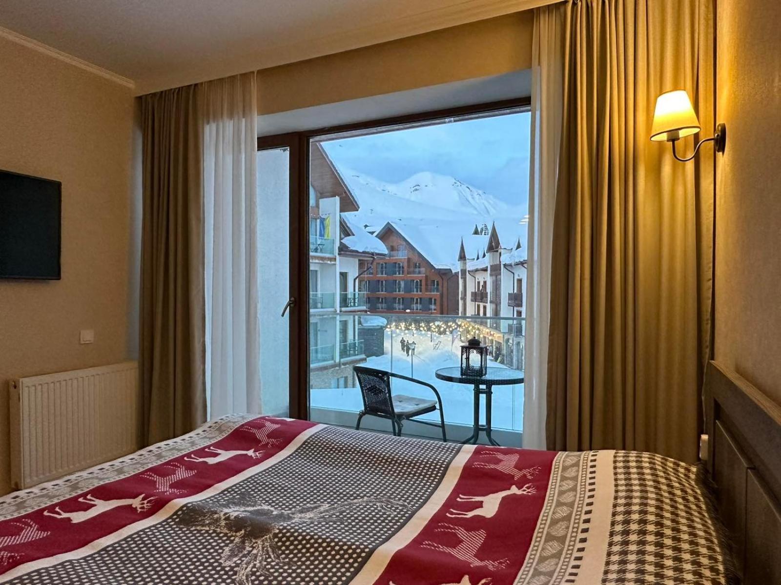 New Gudauri Alpen Apartments ภายนอก รูปภาพ