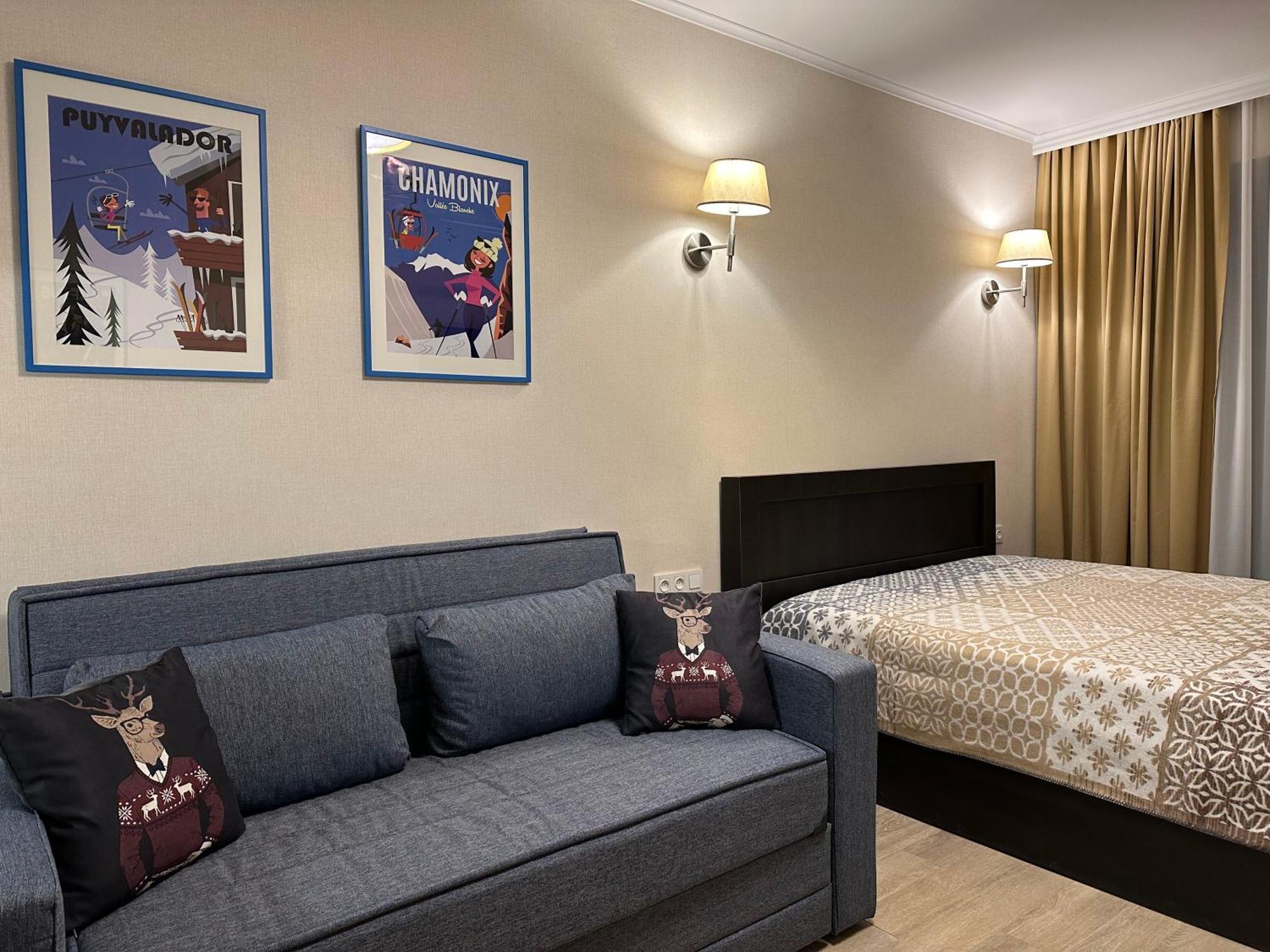 New Gudauri Alpen Apartments ภายนอก รูปภาพ