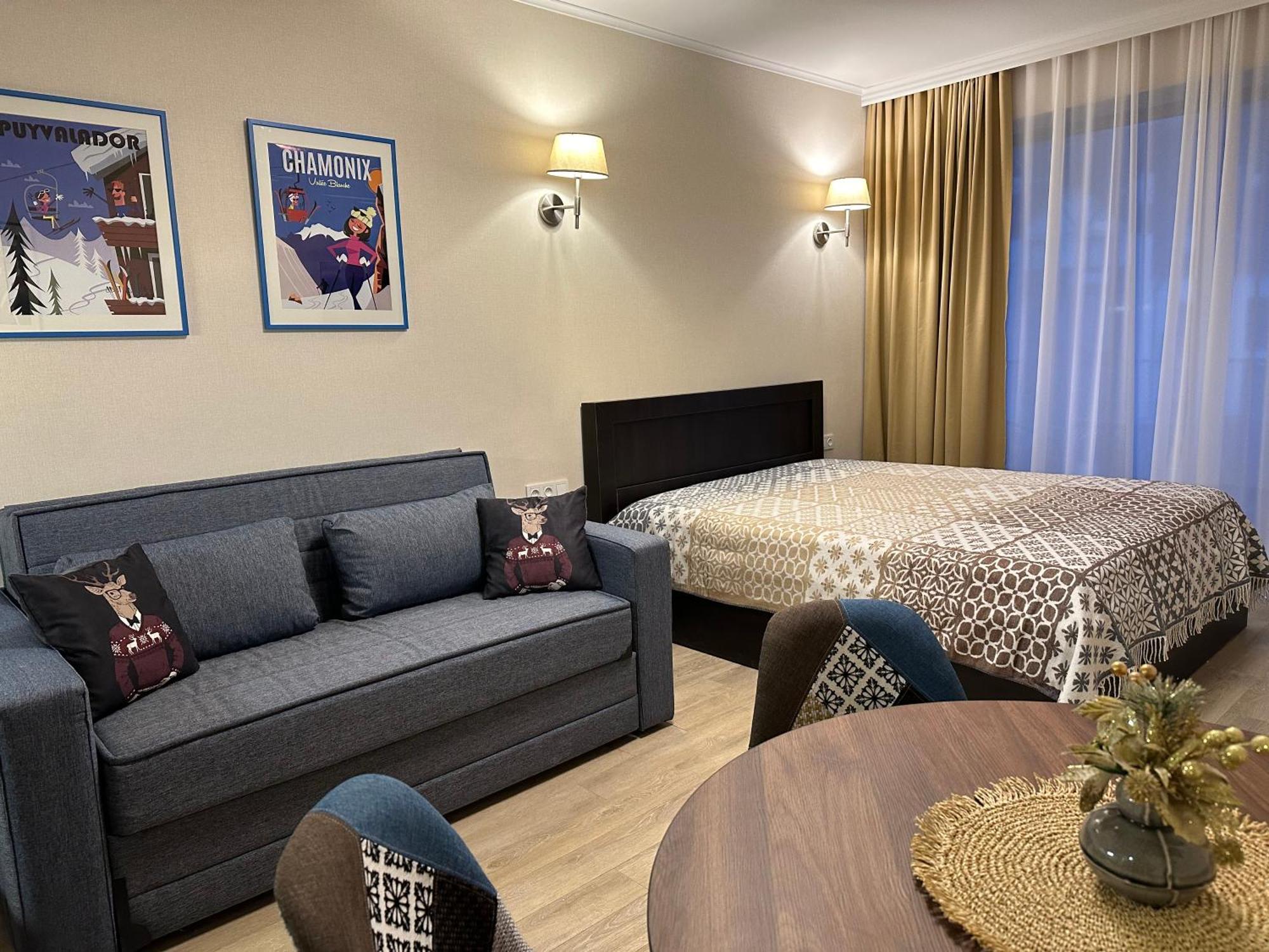 New Gudauri Alpen Apartments ภายนอก รูปภาพ