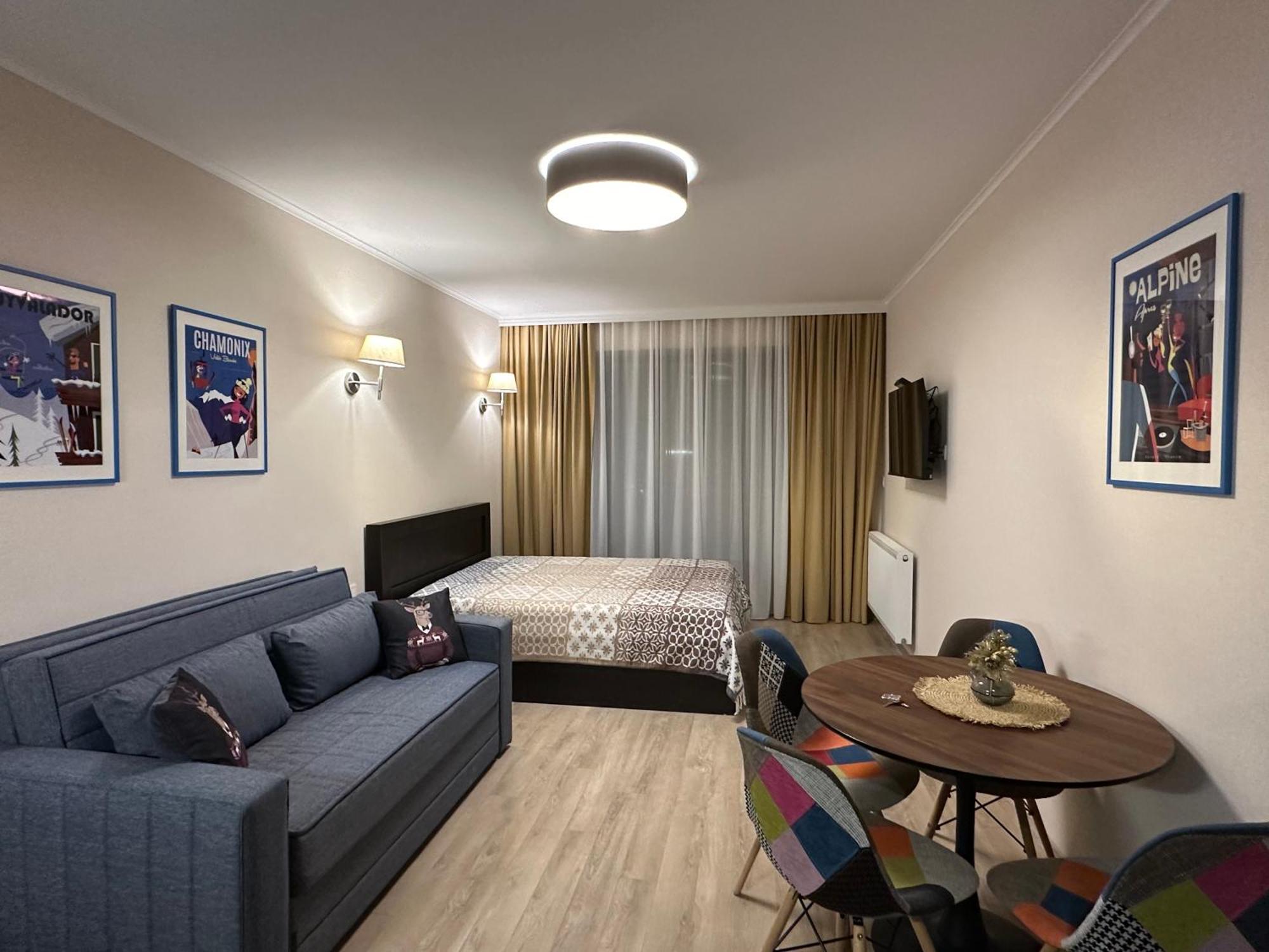 New Gudauri Alpen Apartments ภายนอก รูปภาพ