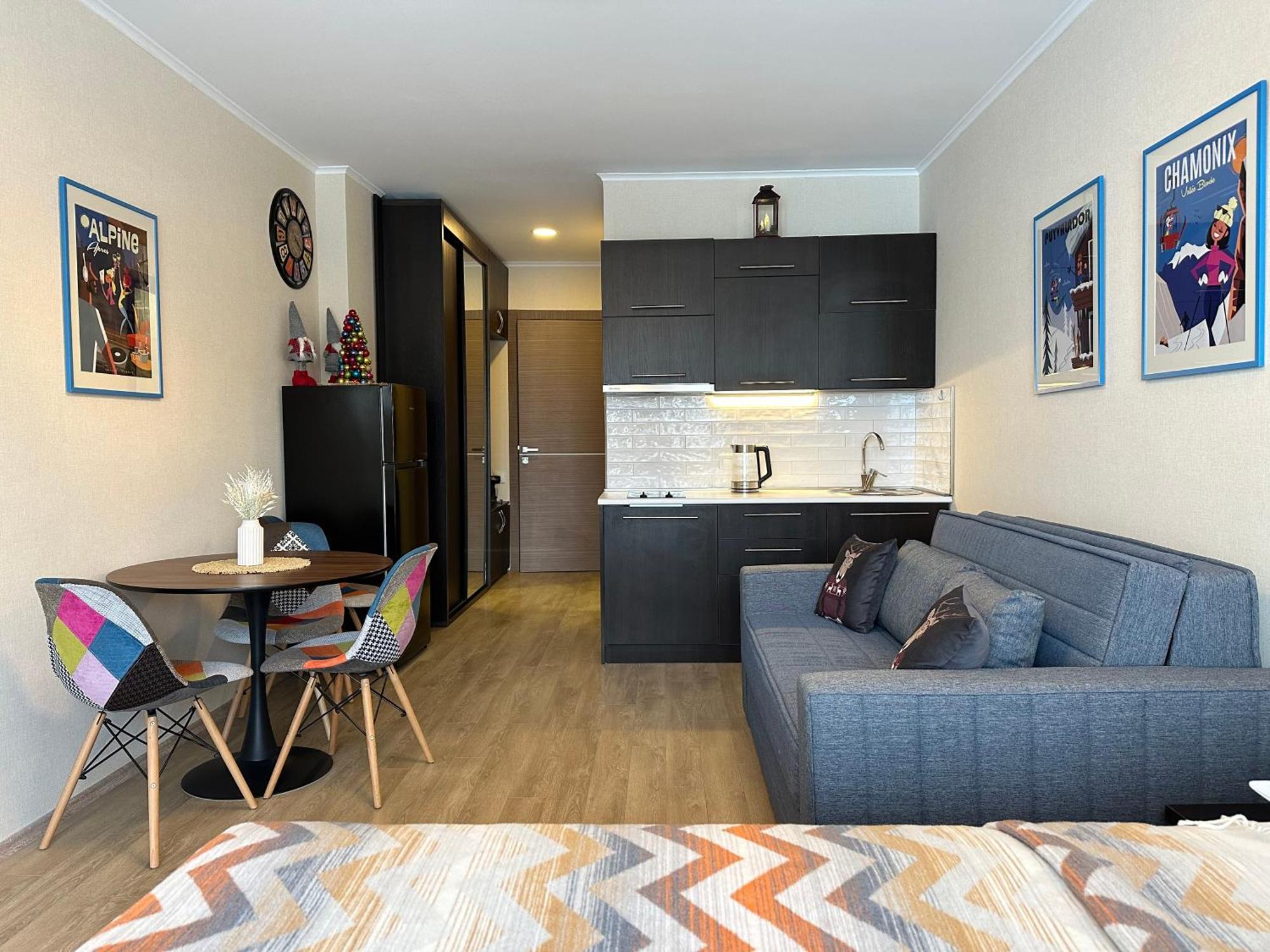 New Gudauri Alpen Apartments ภายนอก รูปภาพ