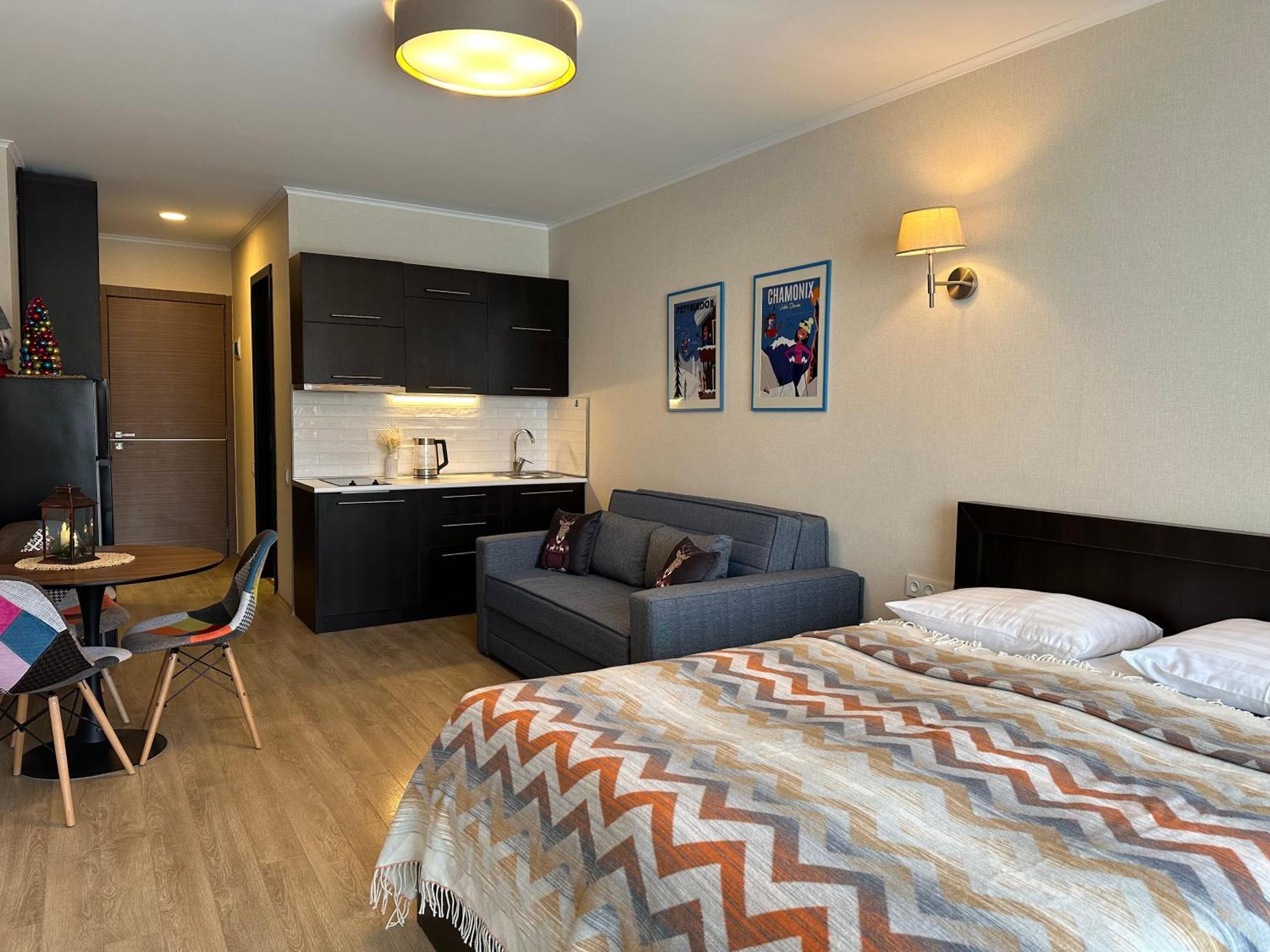 New Gudauri Alpen Apartments ภายนอก รูปภาพ