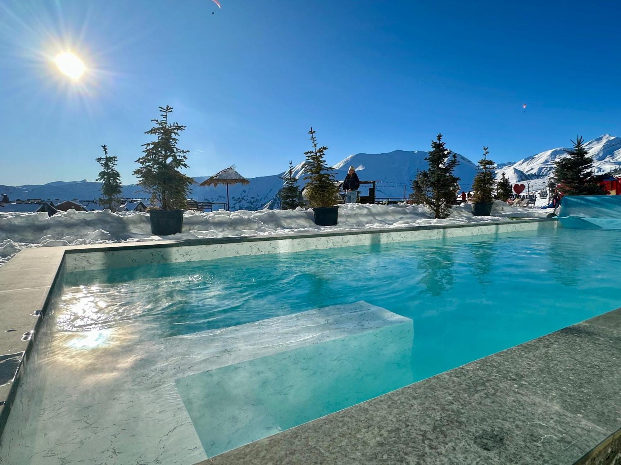 New Gudauri Alpen Apartments ภายนอก รูปภาพ